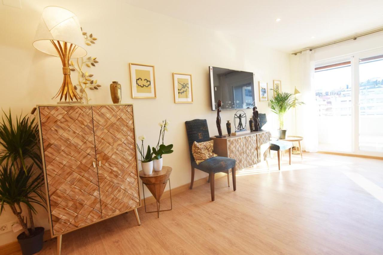 Paradise Luxurious Flat, Free Parking, 3 Double Rooms, Terrace, Jacuzzi, Fully Renovated San Sebastián Kültér fotó