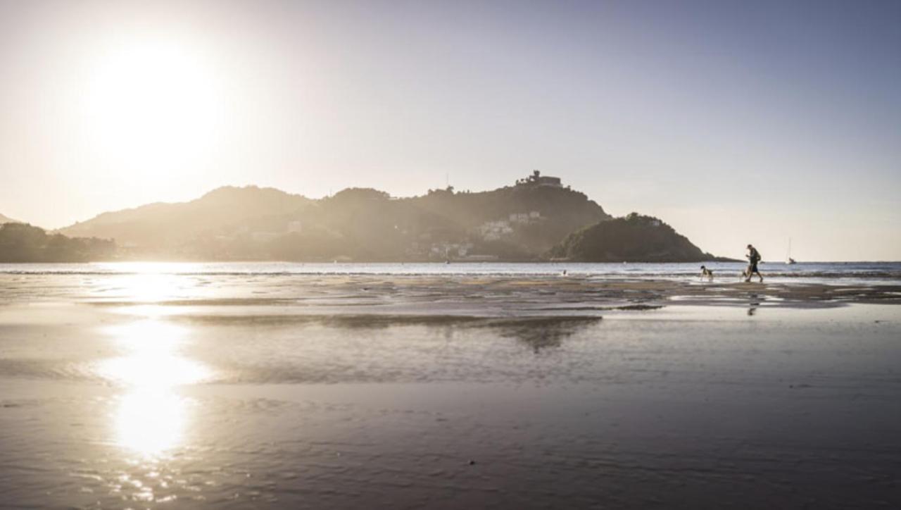 Paradise Luxurious Flat, Free Parking, 3 Double Rooms, Terrace, Jacuzzi, Fully Renovated San Sebastián Kültér fotó